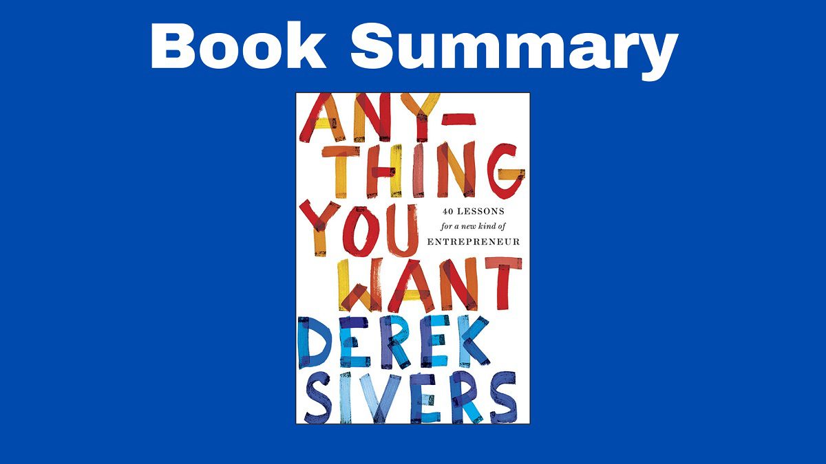 anything you want book