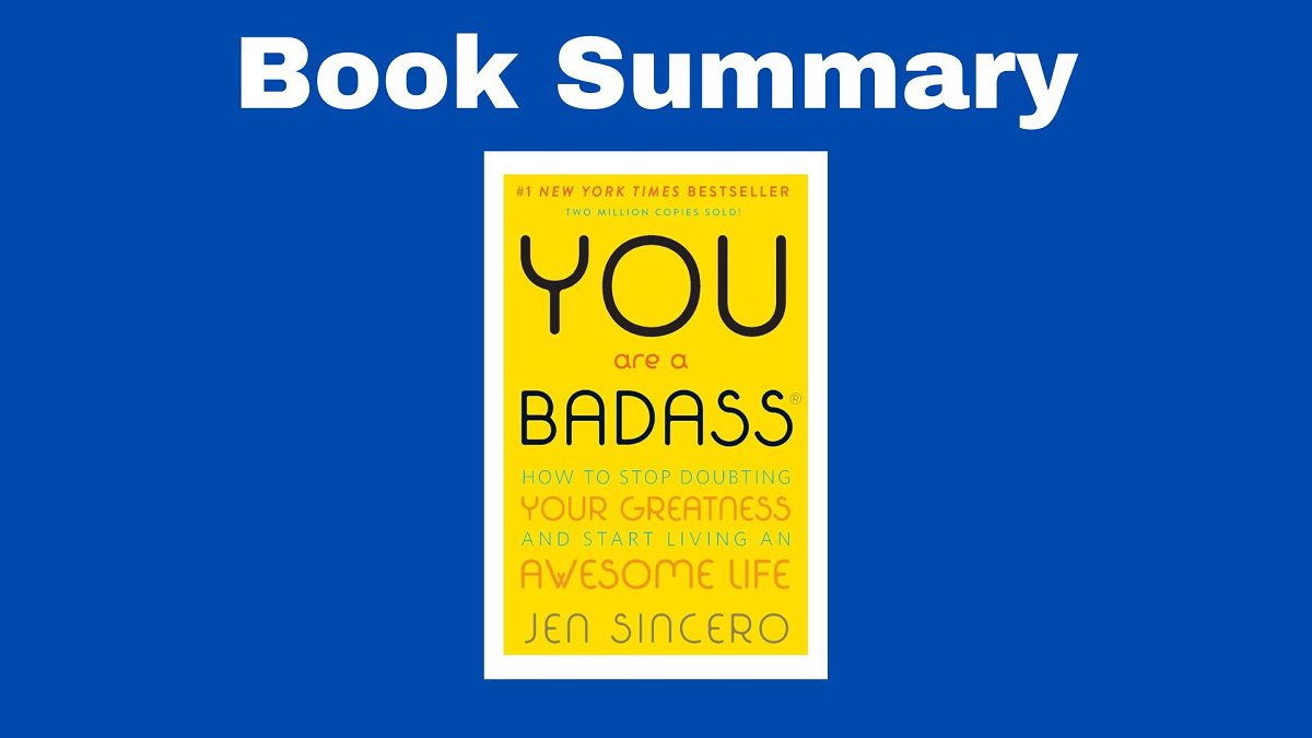 you are a badass summary