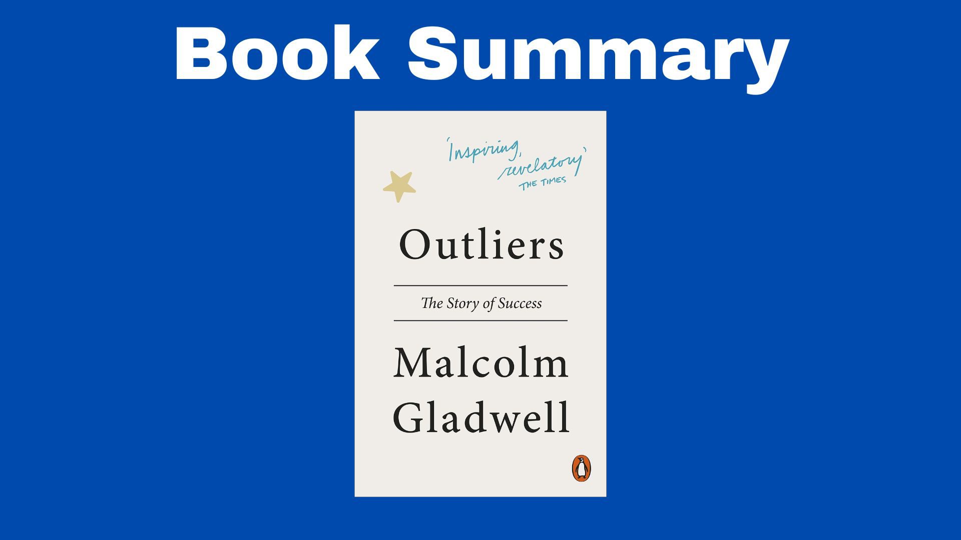 outliers book summary