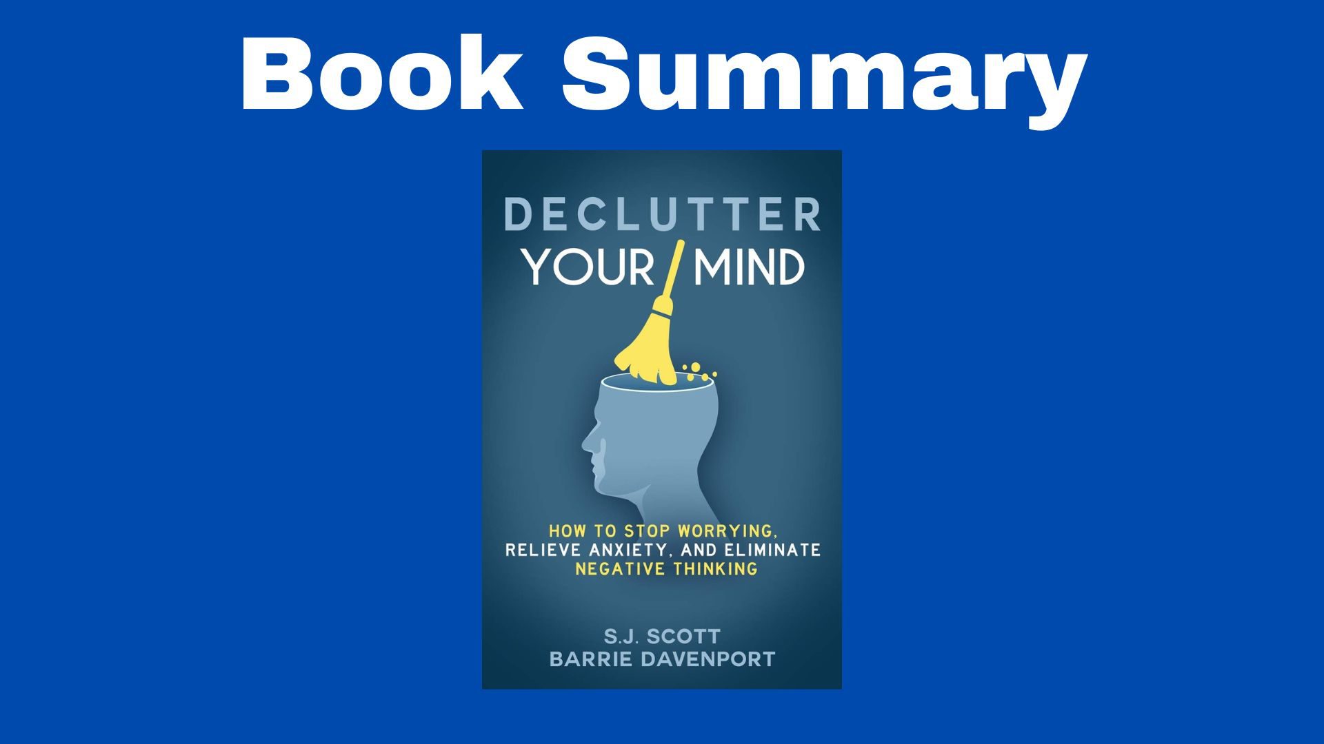 Declutter Your Mind Book Summary