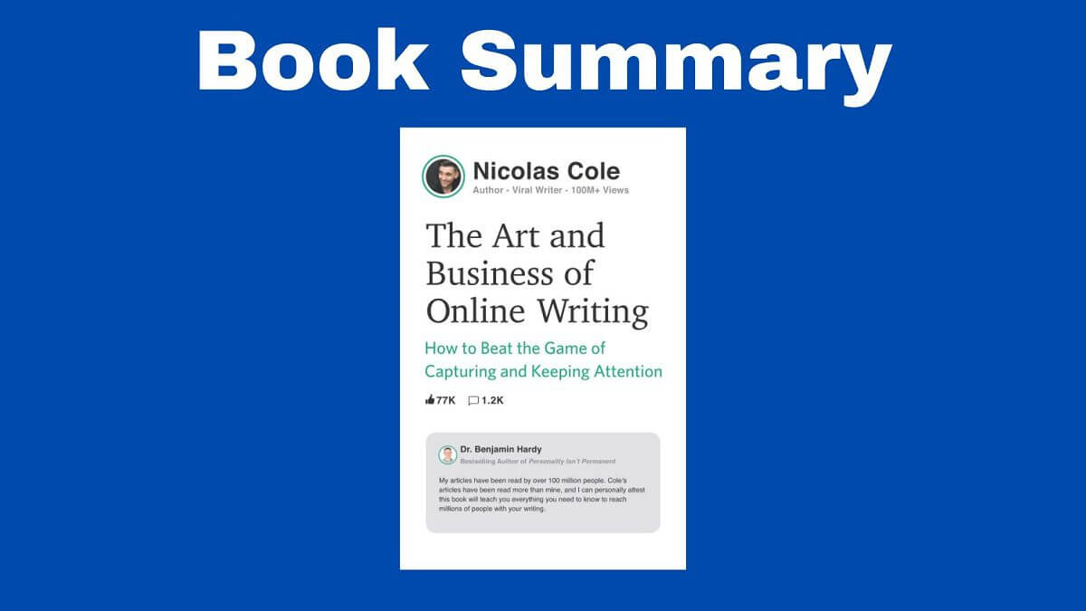 the art and business of online writing summary