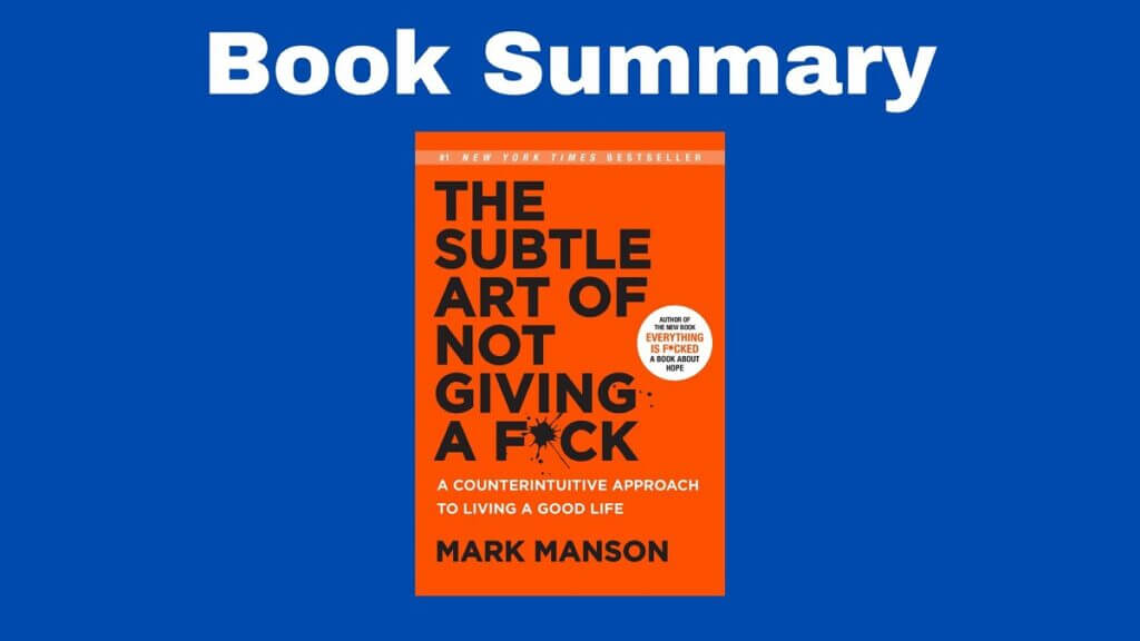 the subtle art of not giving a fck