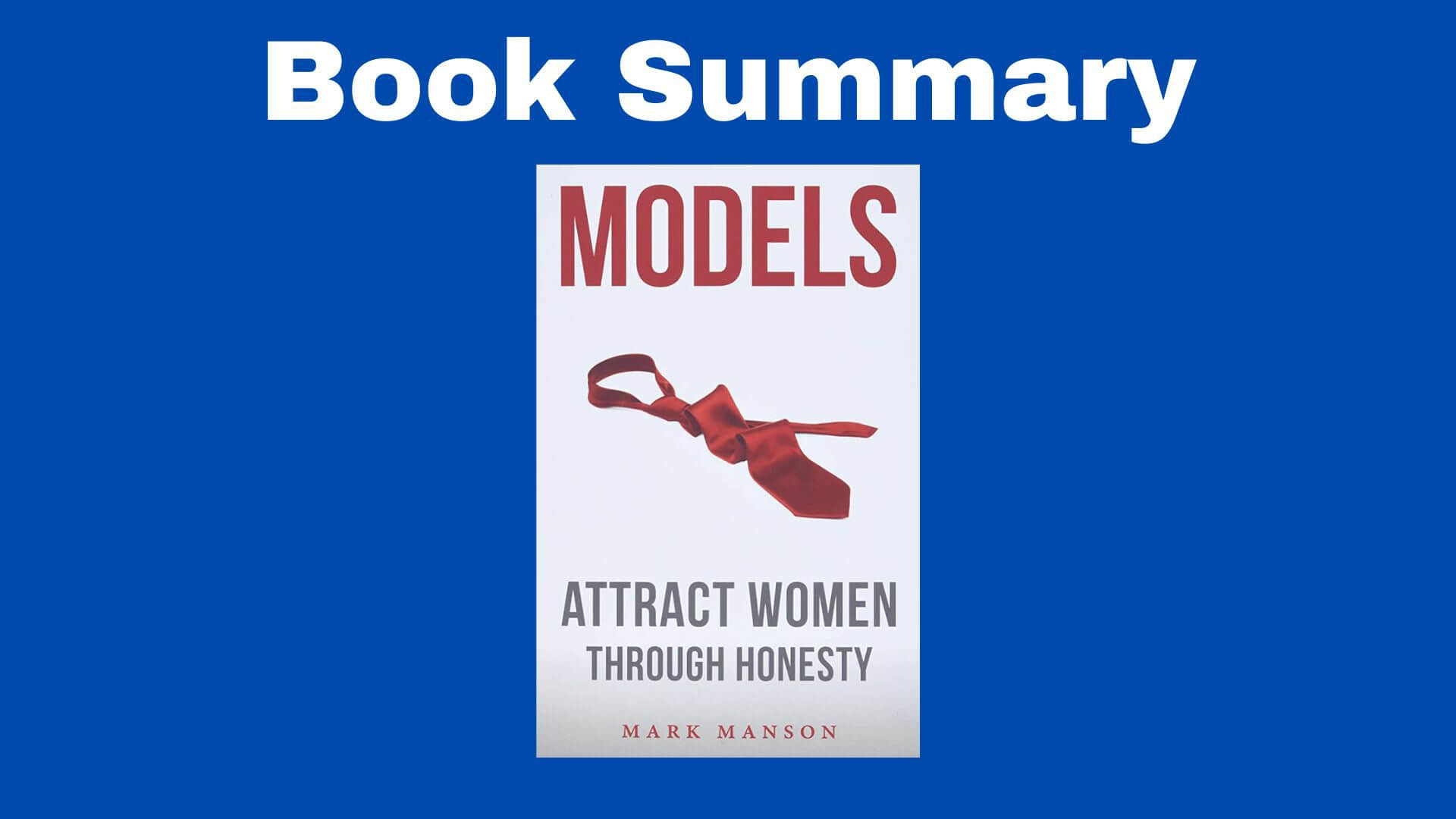 models book summary