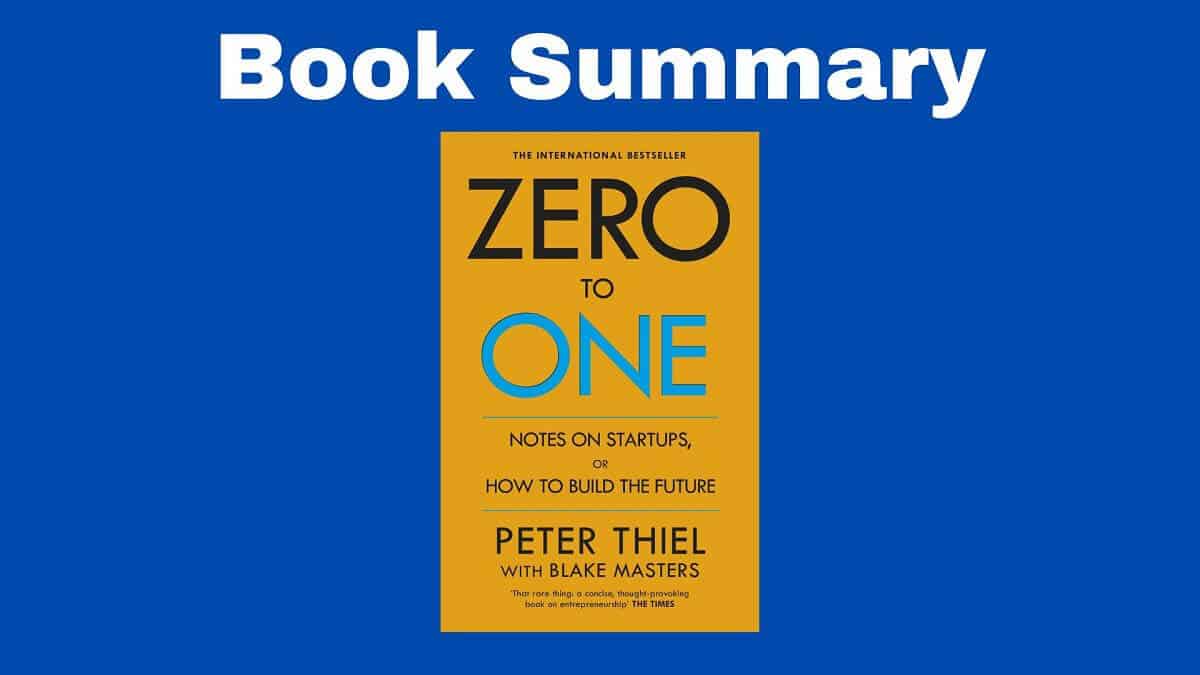 zero to one book summary