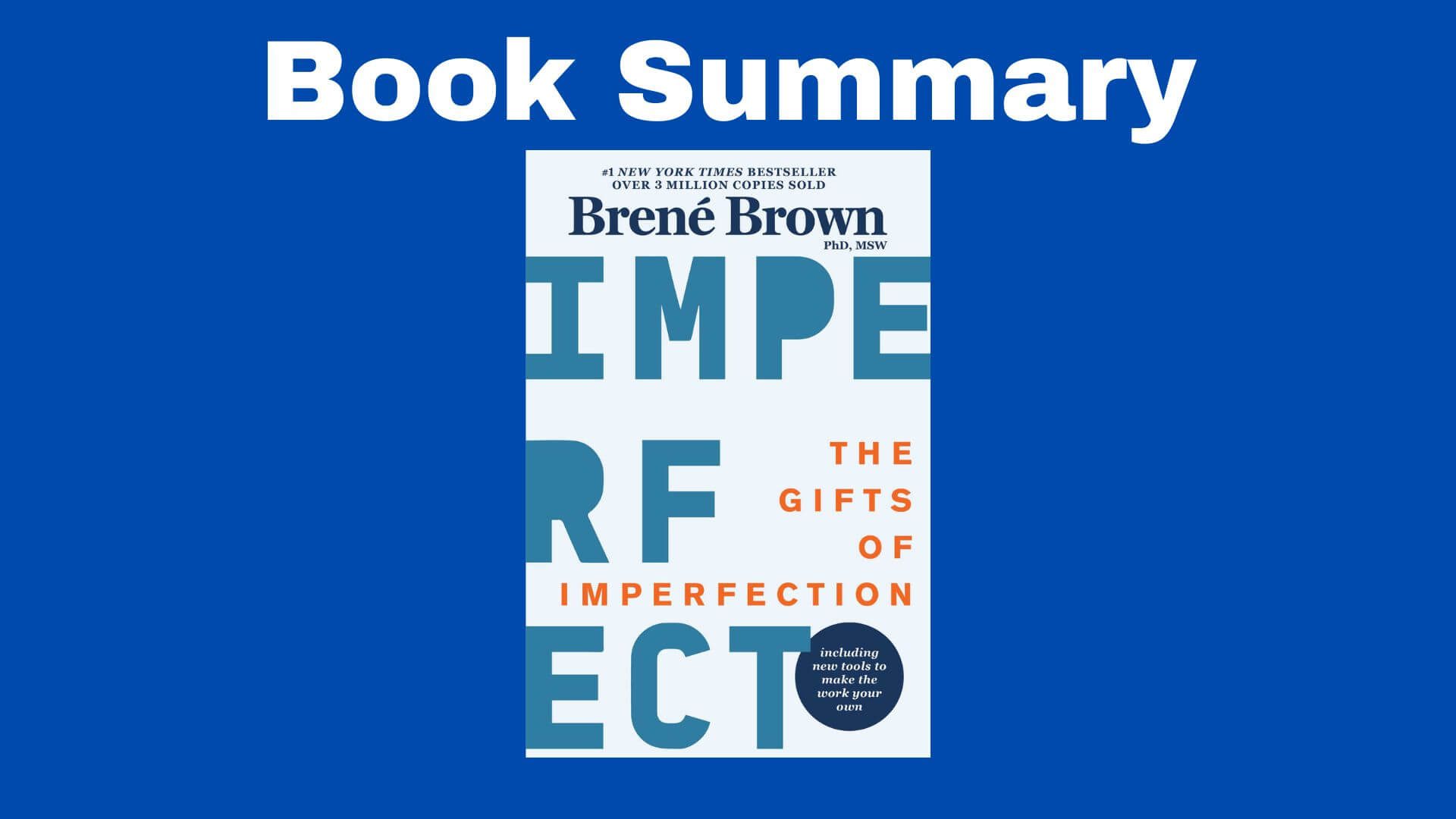 the gifts of imperfection summary